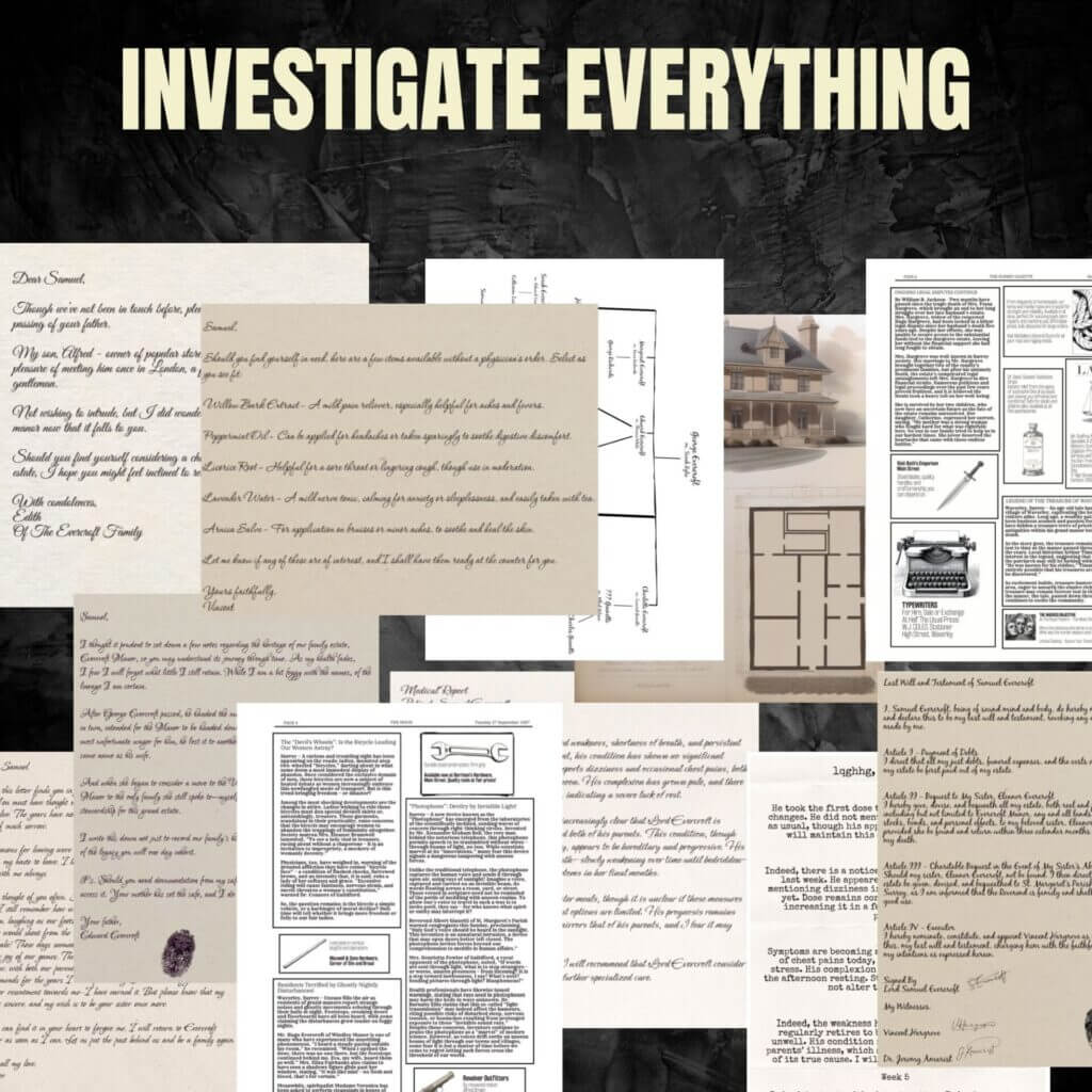 Muder Mystery Fingerprints