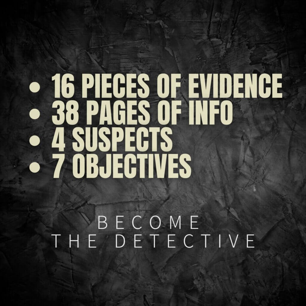 Unsolved Murder Mystery Case File Historical