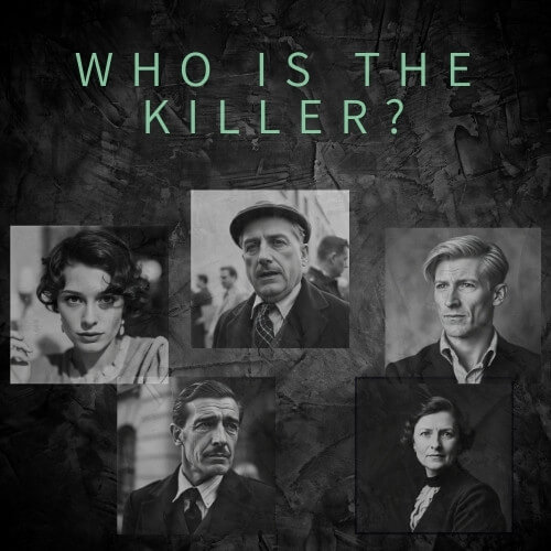 Murder Mystery Suspects