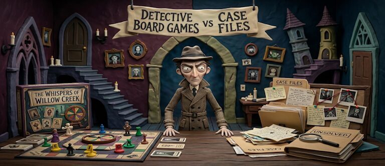 Best Detective Board Games vs Case Files – Which Is Right for Your Group?