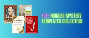 Free Murder Mystery Templates Collection
